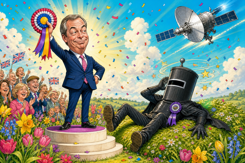 Weekly Update - 14th August 2026 - Robots for Labour as Farage Faces Probe Again After Defeating Space Candidate